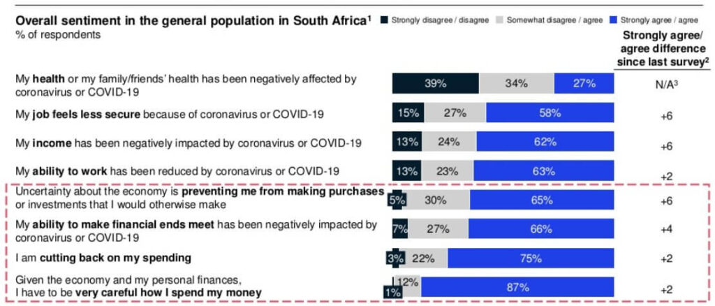 Financial survey taken during Covid-19