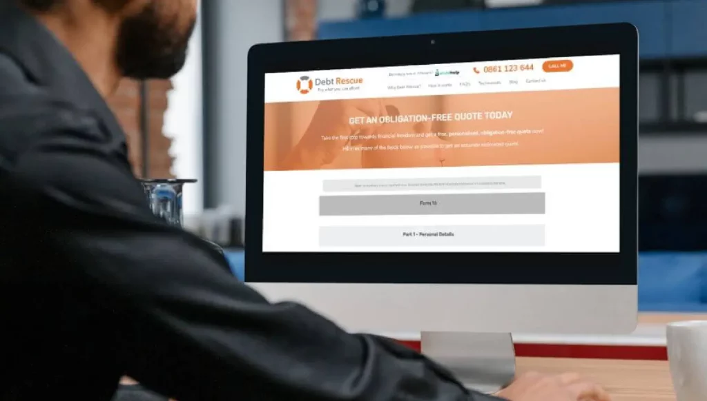 Obligation Free Quote on Screen
