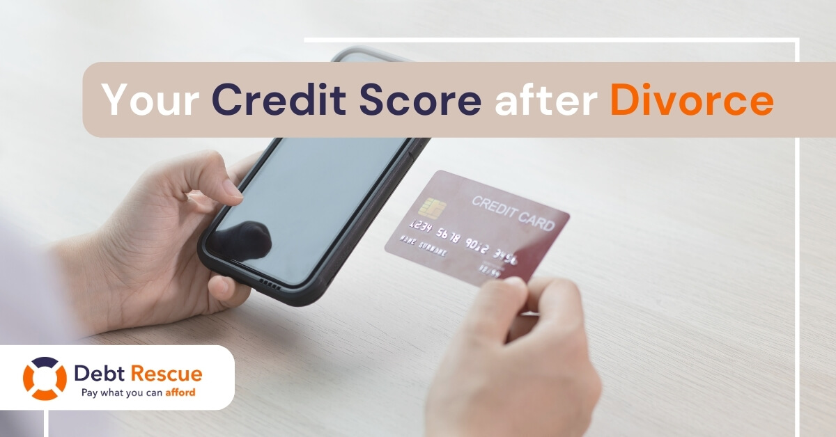 Credit score after divorce
