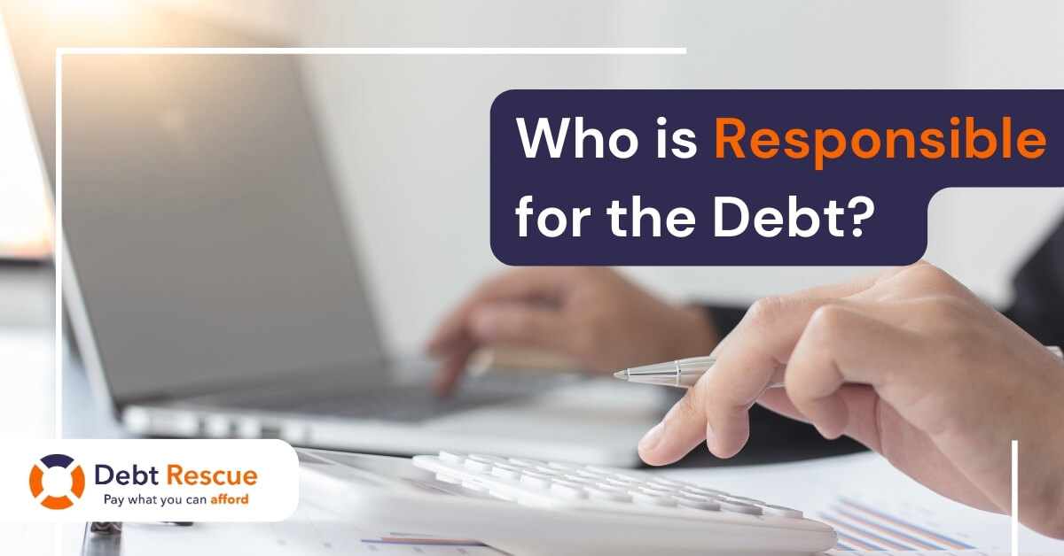 Who is reponsible for the debt